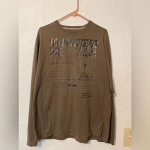 Helly Hansen mens long sleeved shirt sz L